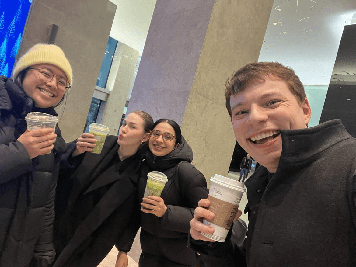 Selfie with Starbucks