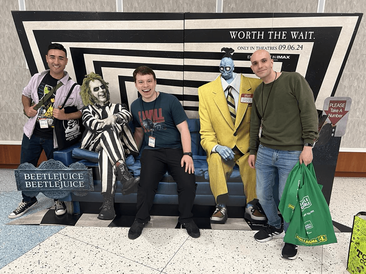 Friends with Beetlejuice 2 Standee